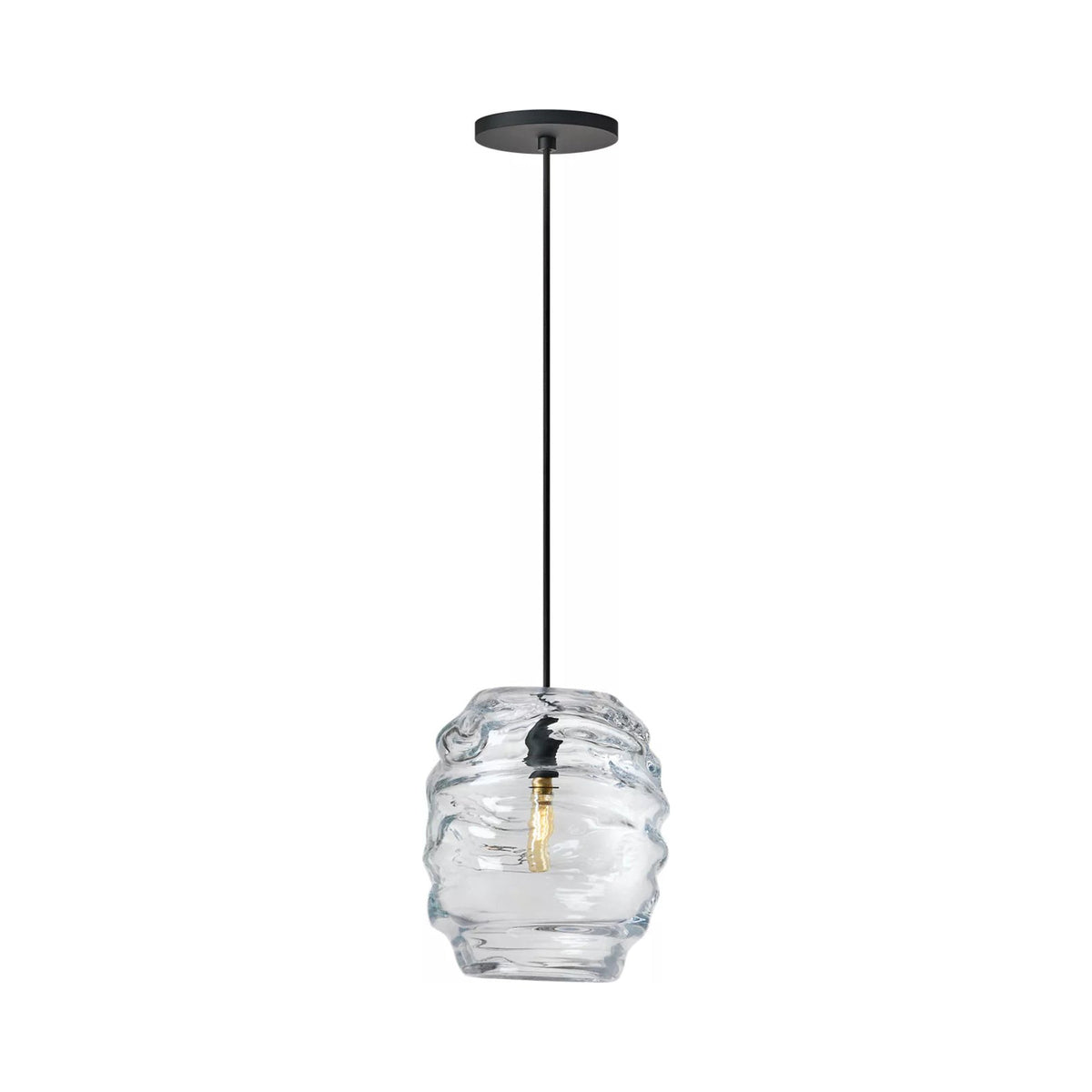 Audra Pendant Light in Nightshade Black.