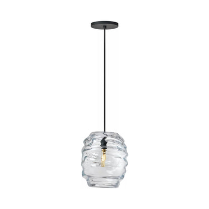 Audra Pendant Light in Nightshade Black.