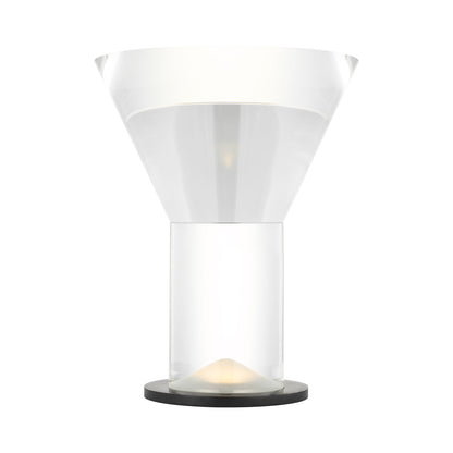 Beryl Inverted LED Table Lamp in Bronze.