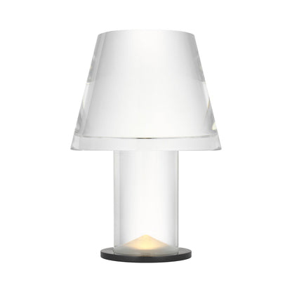 Beryl Tapered LED Table Lamp in Bronze.