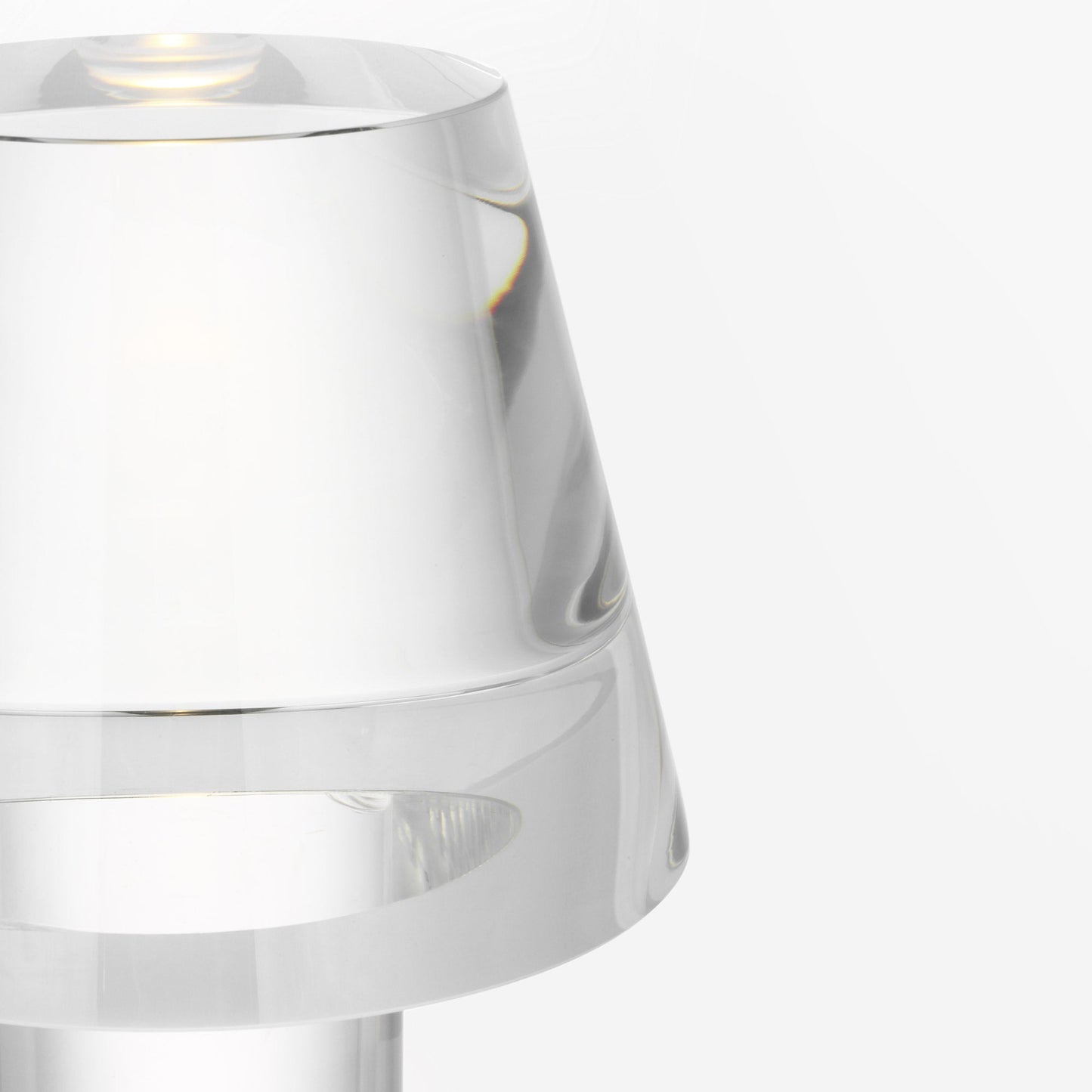 Beryl Tapered LED Table Lamp in Detail.