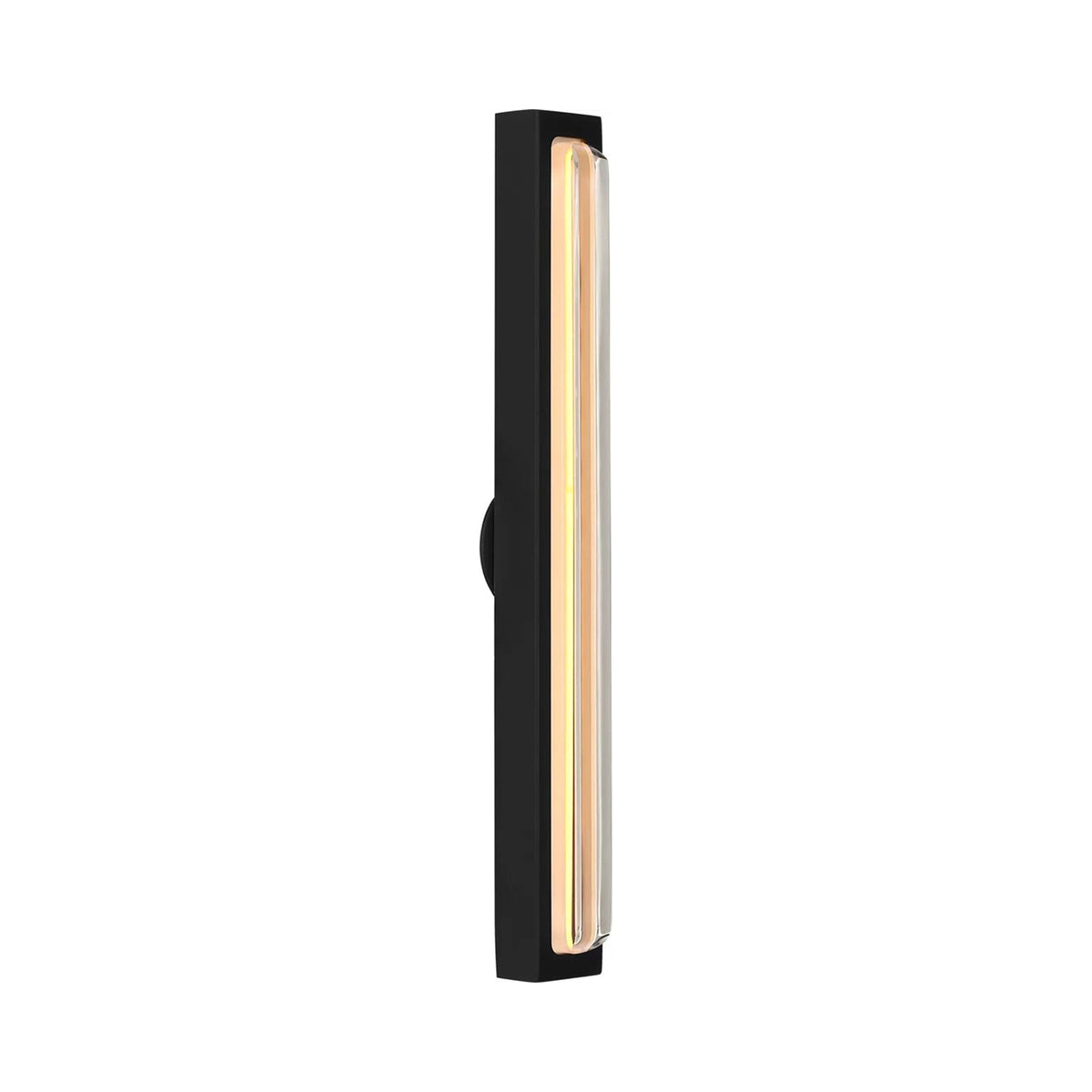 Bloccare LED Bath Vanity Light in Nightshade Black (12.9-Inch).