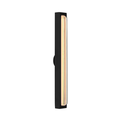 Bloccare LED Bath Vanity Light in Nightshade Black (12.9-Inch).