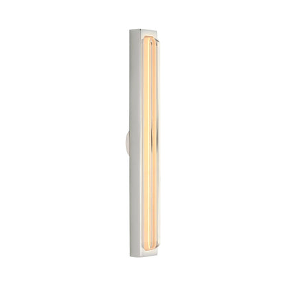Bloccare LED Bath Vanity Light in Polished Nickel (12.9-Inch).