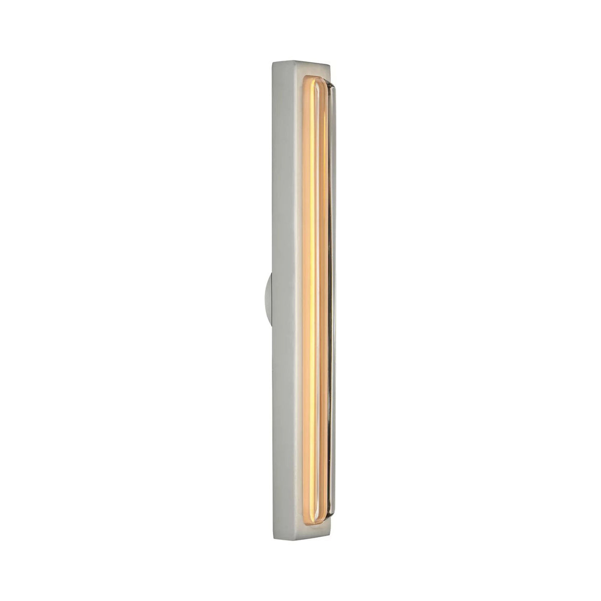 Bloccare LED Bath Vanity Light in Satin Nickel (12.9-Inch).