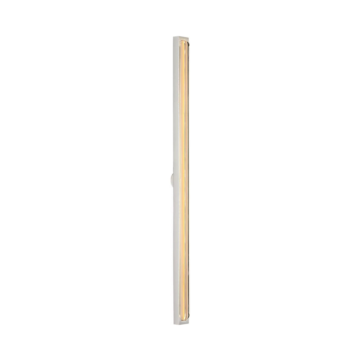 Bloccare LED Bath Vanity Light in Polished Nickel (29.9-Inch).
