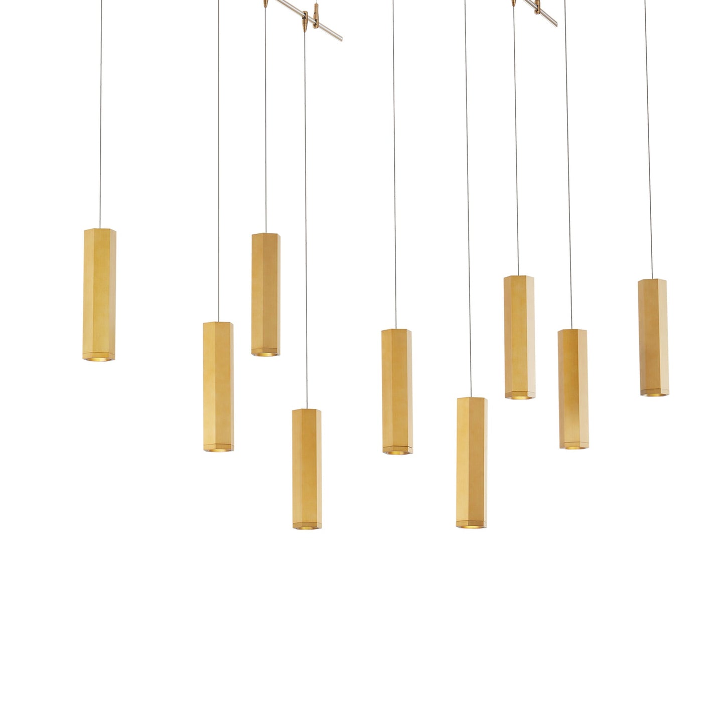 Blok Chandelier in Detail.