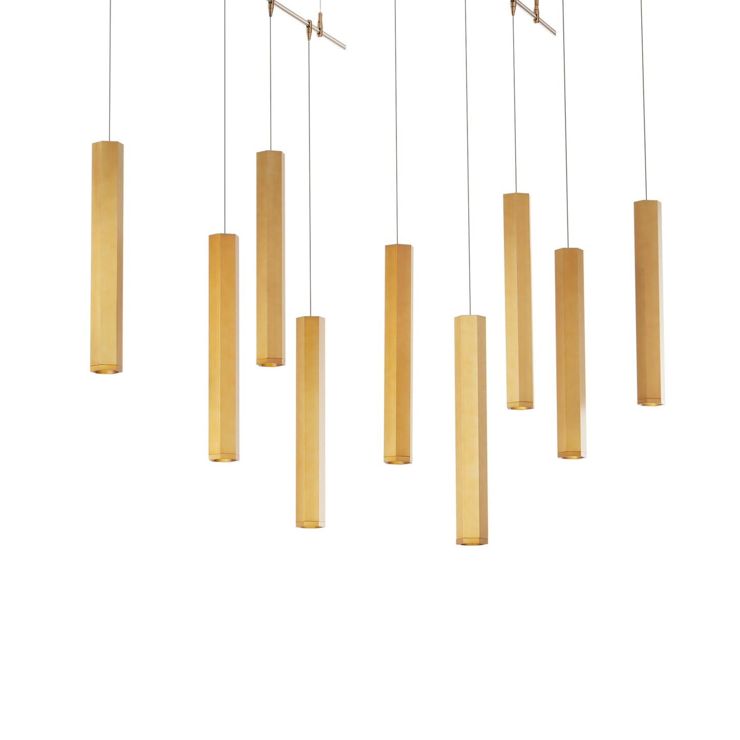 Blok Chandelier in Detail.