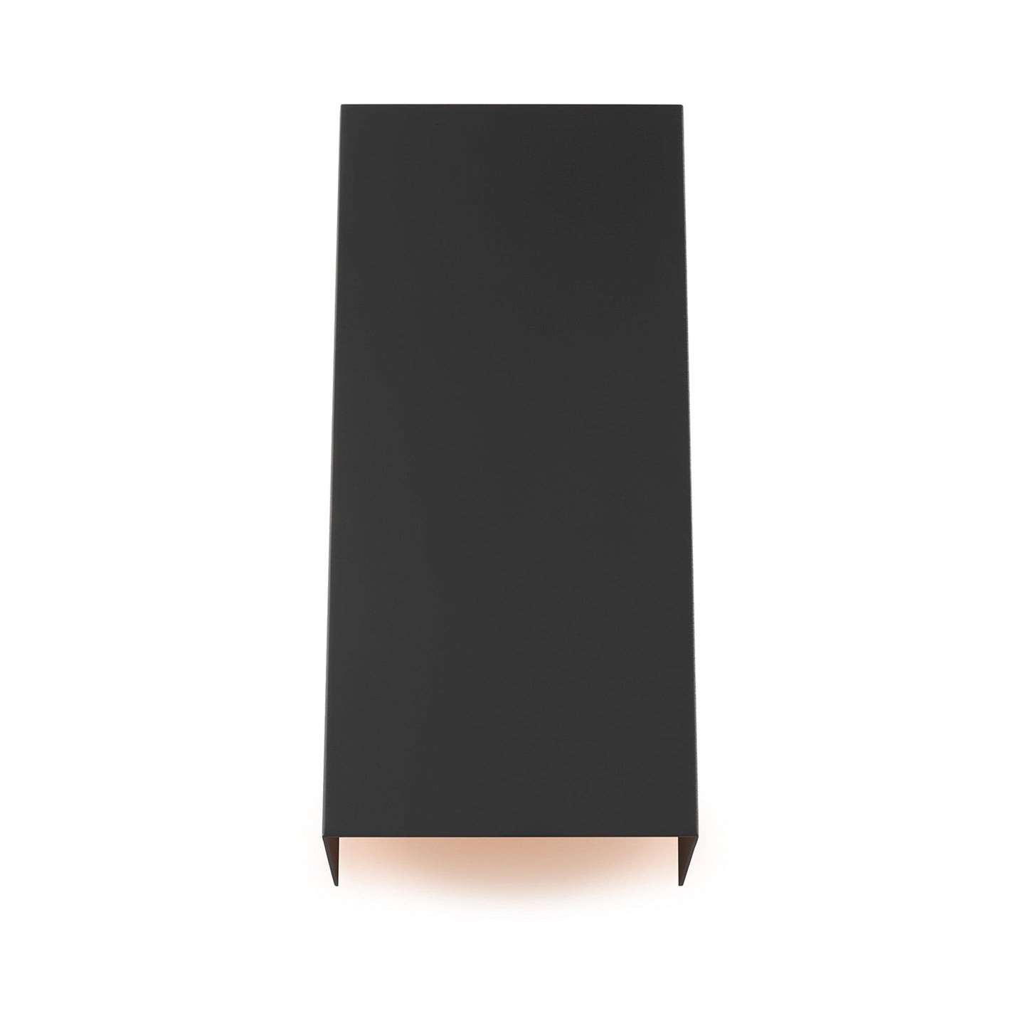 Brompton LED Wall Light in Nightshade Black (Medium).