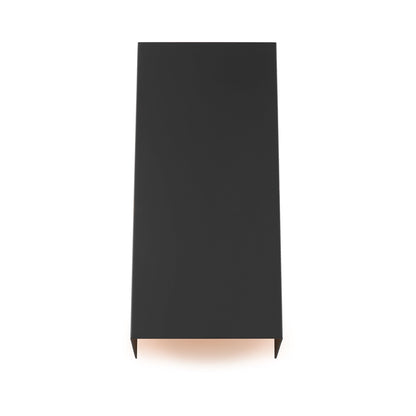 Brompton LED Wall Light in Nightshade Black (Medium).
