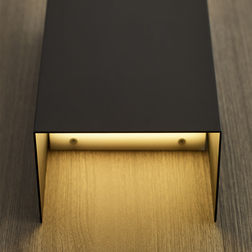 Brompton LED Wall Light in living room.