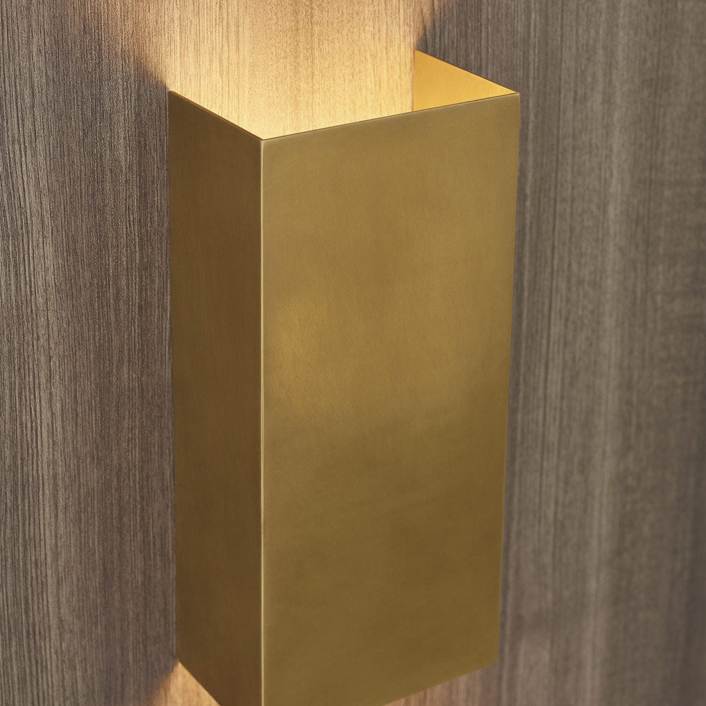 Brompton LED Wall Light in living room.