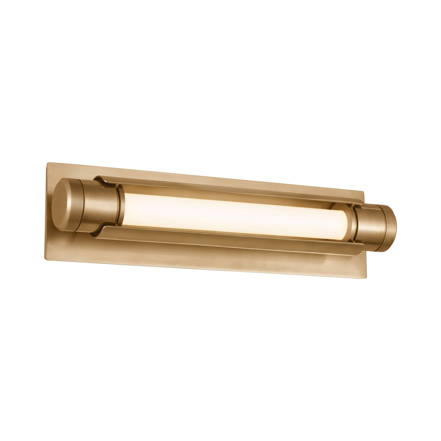 Capa LED Bath Vanity Light in Hand Rubbed Antique Brass (18-Inch).