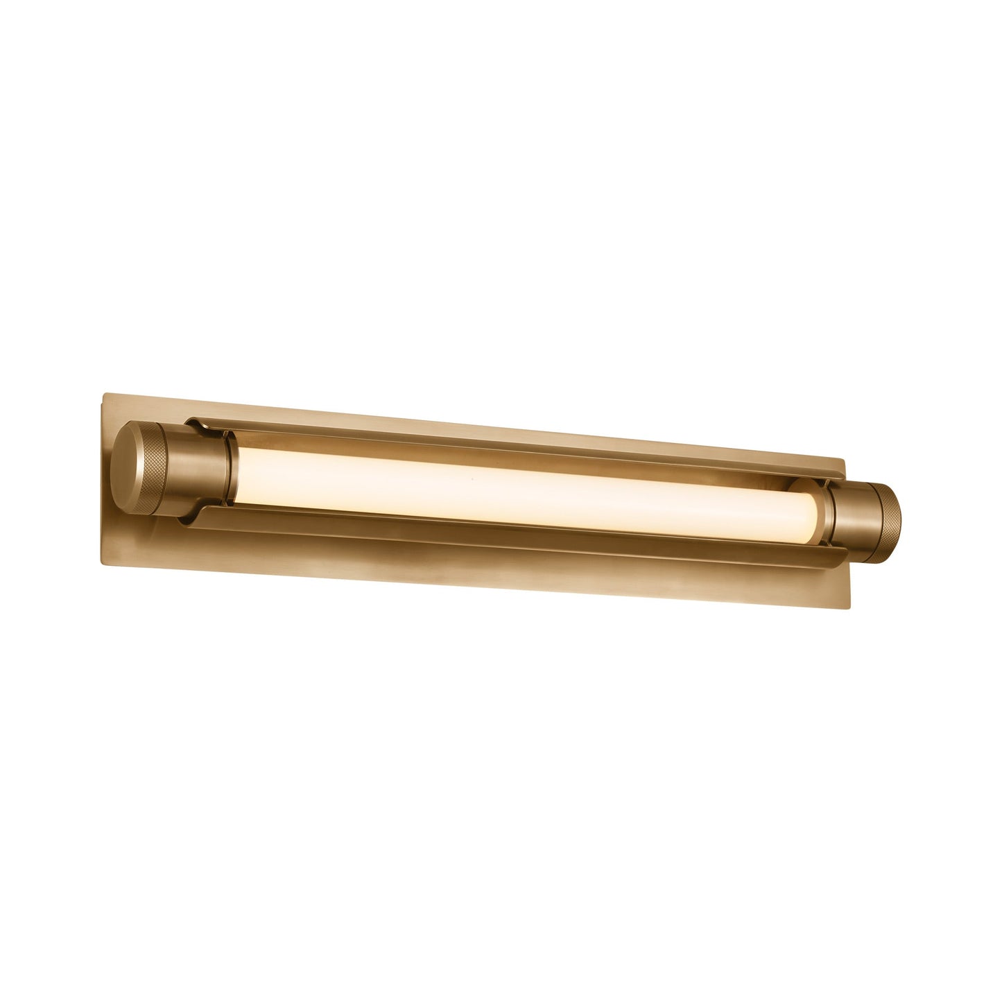 Capa LED Bath Vanity Light in Hand Rubbed Antique Brass (24-Inch).