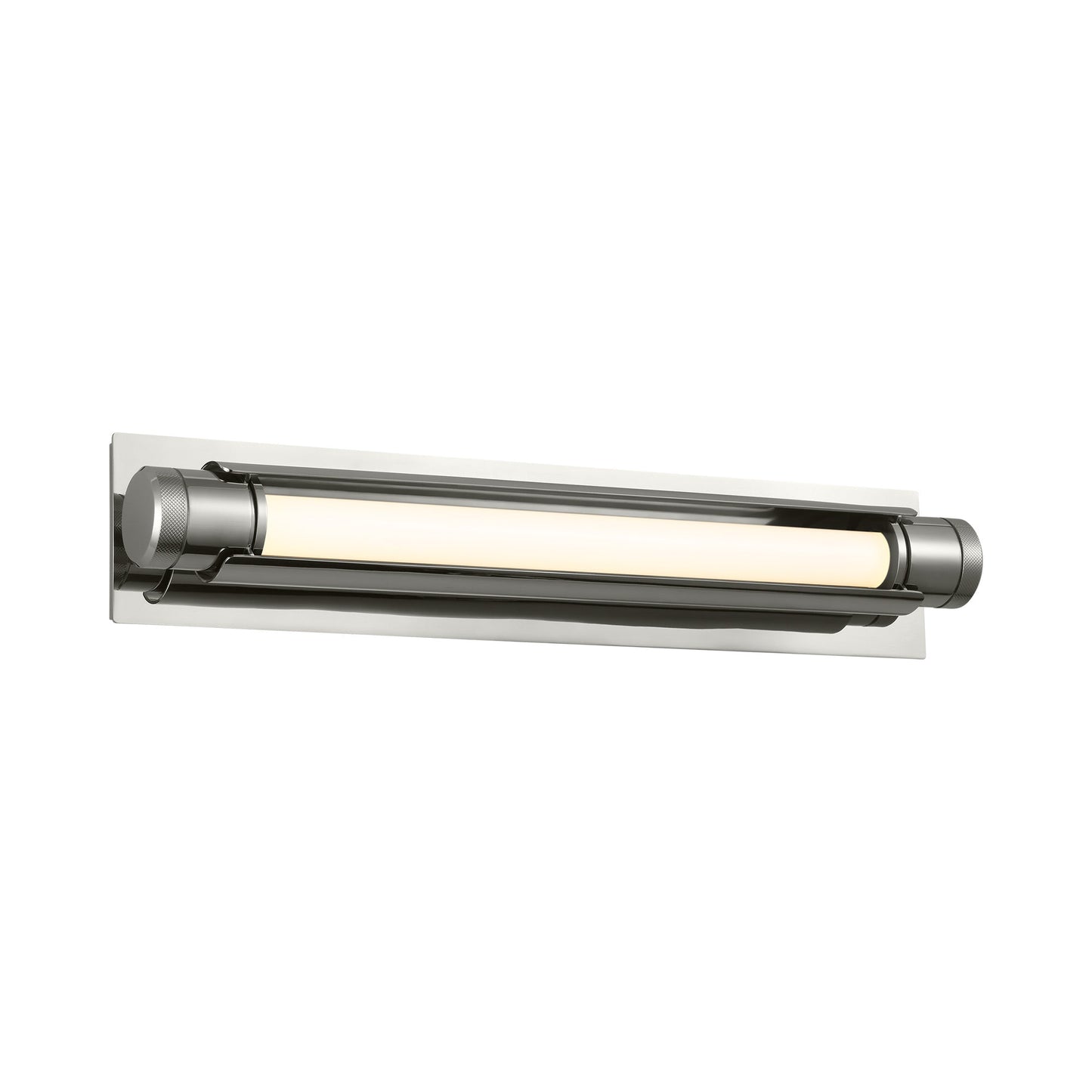 Capa LED Bath Vanity Light in Polished Nickel (24-Inch).