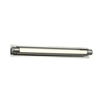 Capa LED Bath Vanity Light in Polished Nickel (36-Inch).