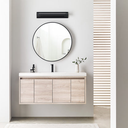 Capa LED Bath Vanity Light in bathroom.