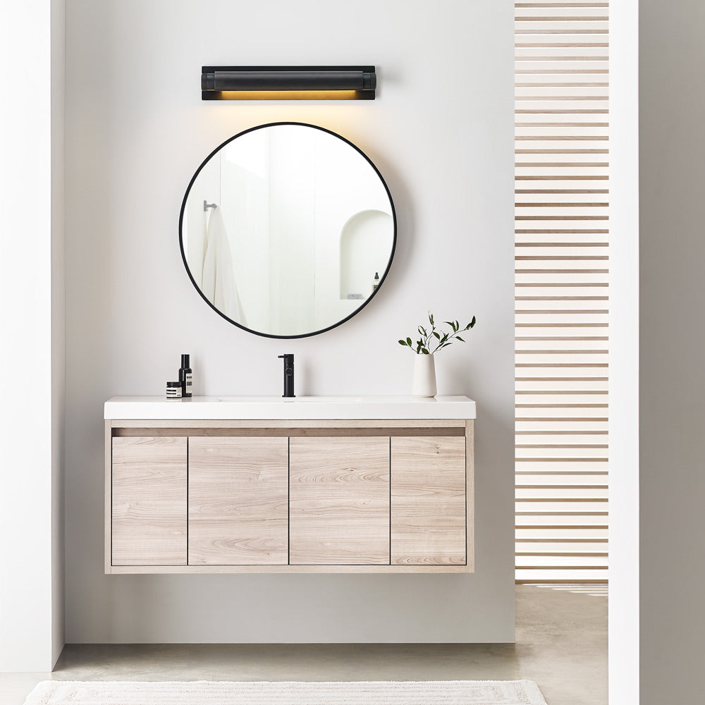 Capa LED Bath Vanity Light in bathroom.