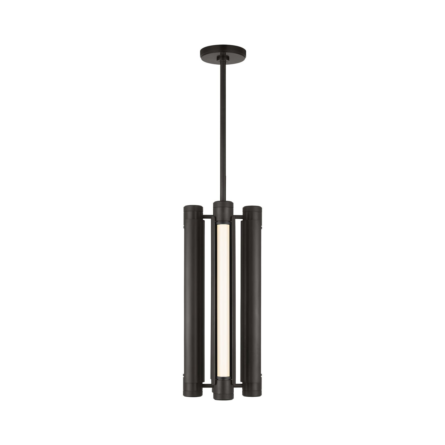 Capa LED Pendant Light in Bronze.