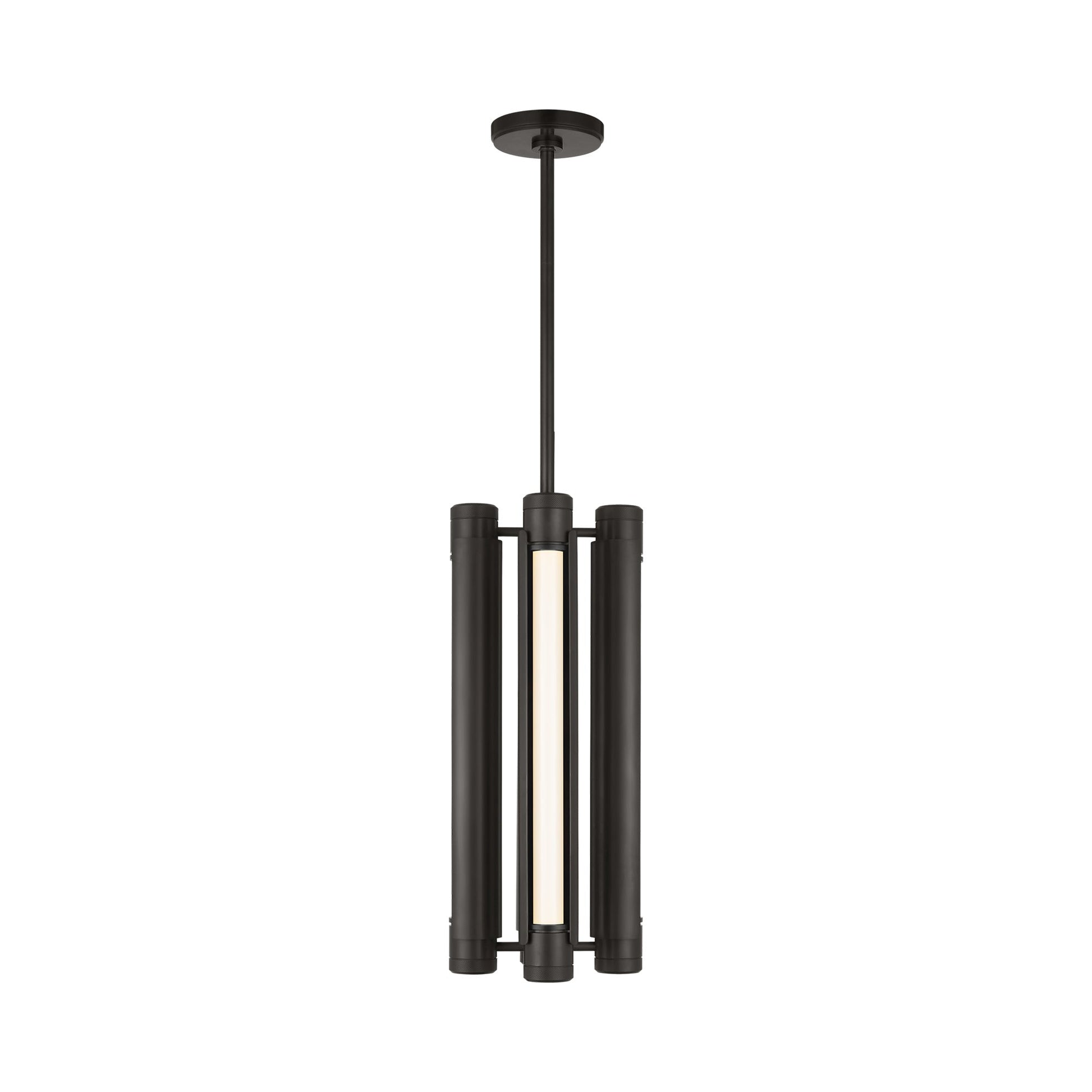 Capa LED Pendant Light in Bronze.