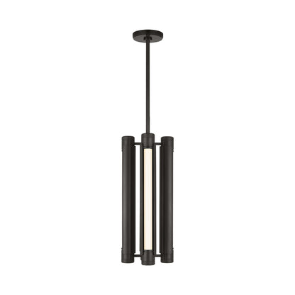 Capa LED Pendant Light in Bronze.
