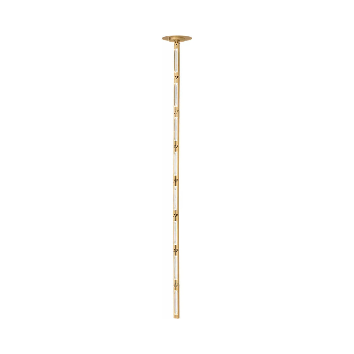 Catena LED Pendant Light in Hand Rubbed Antique Brass (8-Light).