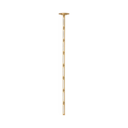 Catena LED Pendant Light in Hand Rubbed Antique Brass (8-Light).