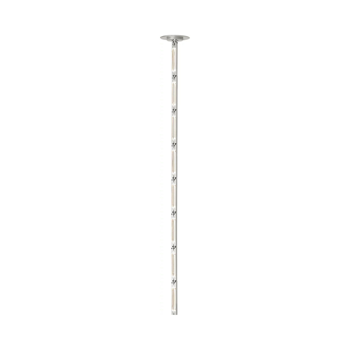 Catena LED Pendant Light in Polished Nickel (8-Light).