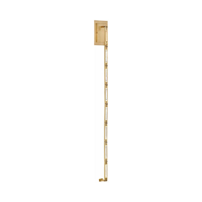 Catena LED Wall Light in Hand Rubbed Antique Brass (8-Light).