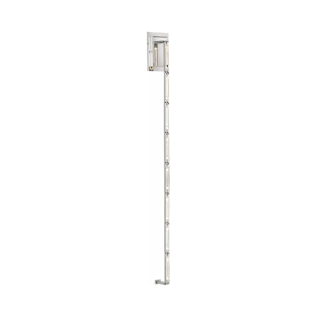 Catena LED Wall Light in Polished Nickel (8-Light).