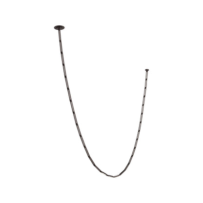 Catena Link LED Chandelier in Bronze (150.4-Inch).