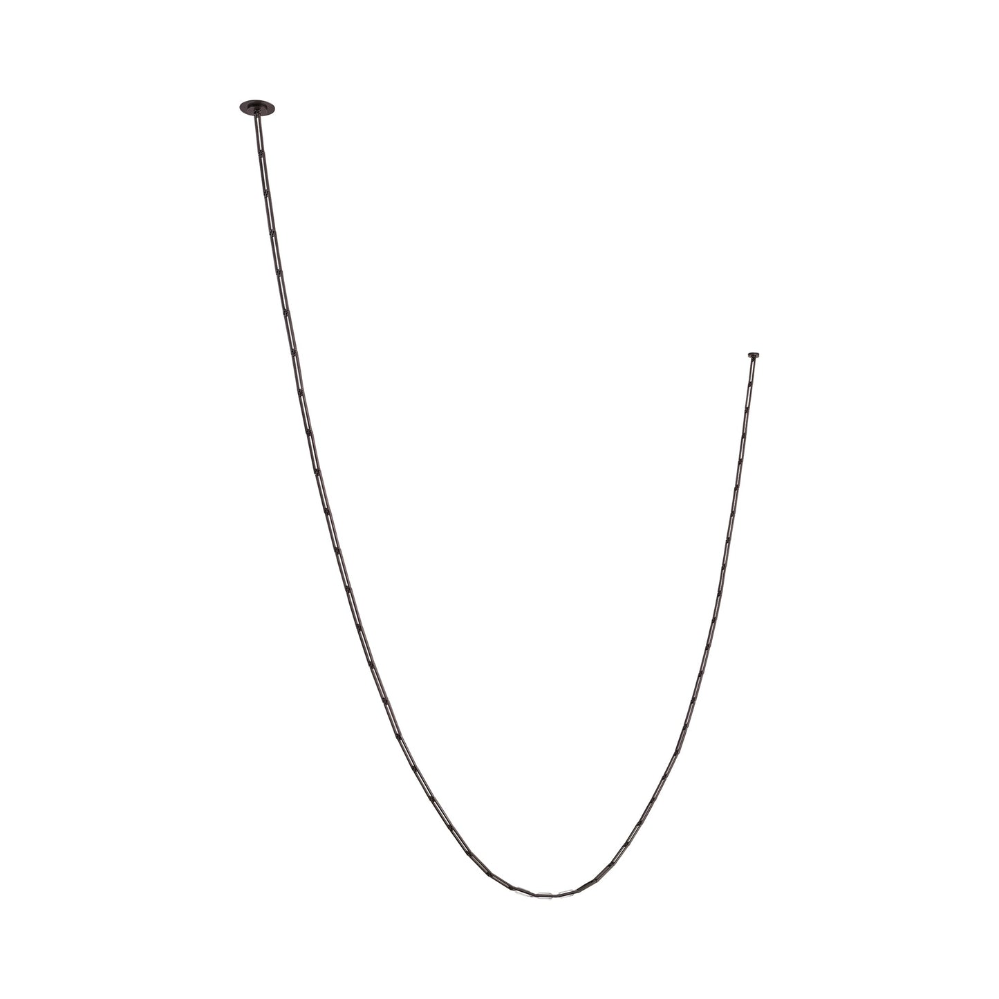 Catena Link LED Chandelier in Bronze (242.7-Inch).