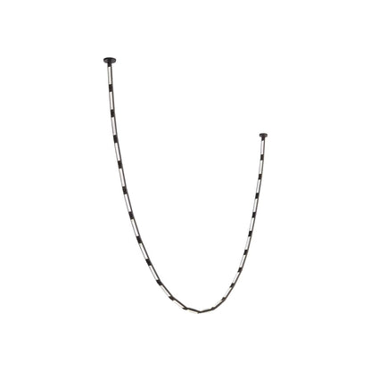 Catena Link LED Chandelier in Bronze (118.6-Inch).