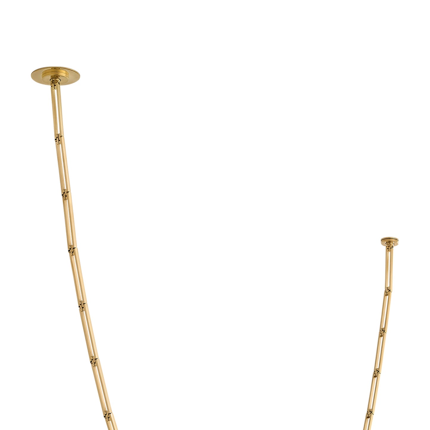 Catena Link LED Chandelier in Detail.