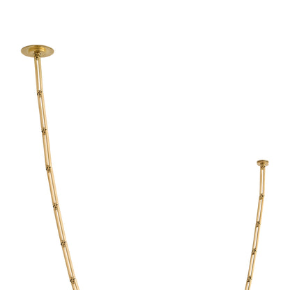 Catena Link LED Chandelier in Detail.