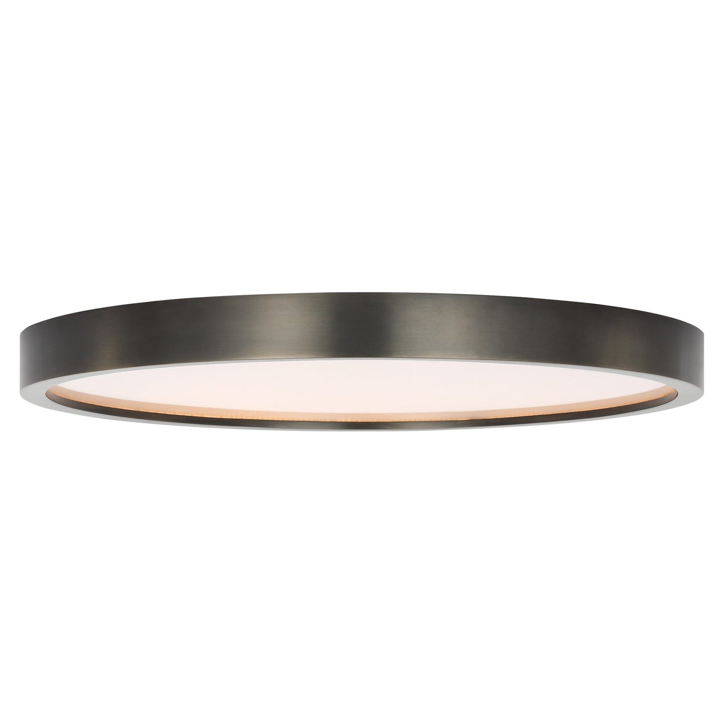 Cerne LED Flush Mount Ceiling Light in Dark Bronze (X-Large).