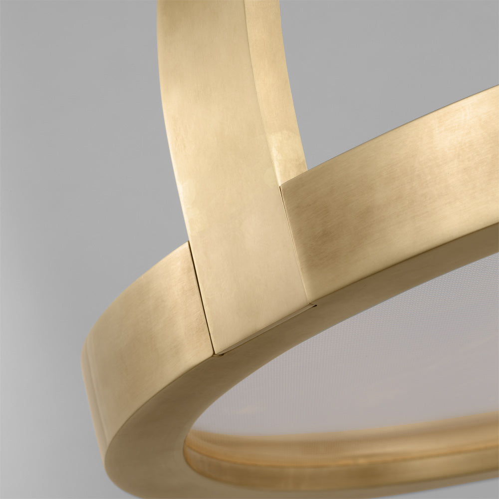 Cerne LED Semi Flush Mount Ceiling Light in Detail.