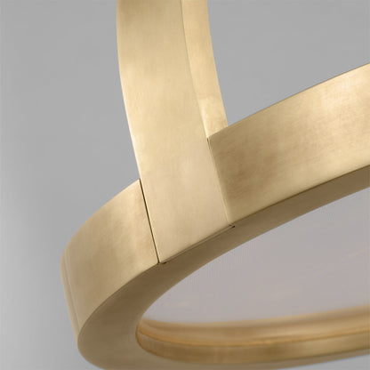 Cerne LED Semi Flush Mount Ceiling Light in Detail.