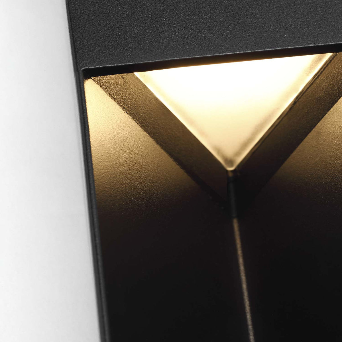 Christov Outdoor LED Wall Light in Detail.