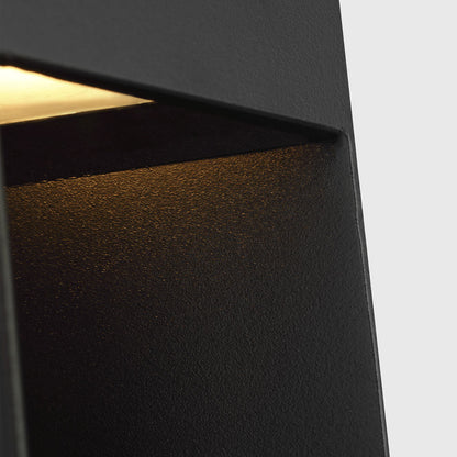 Christov Outdoor LED Wall Light in Detail.