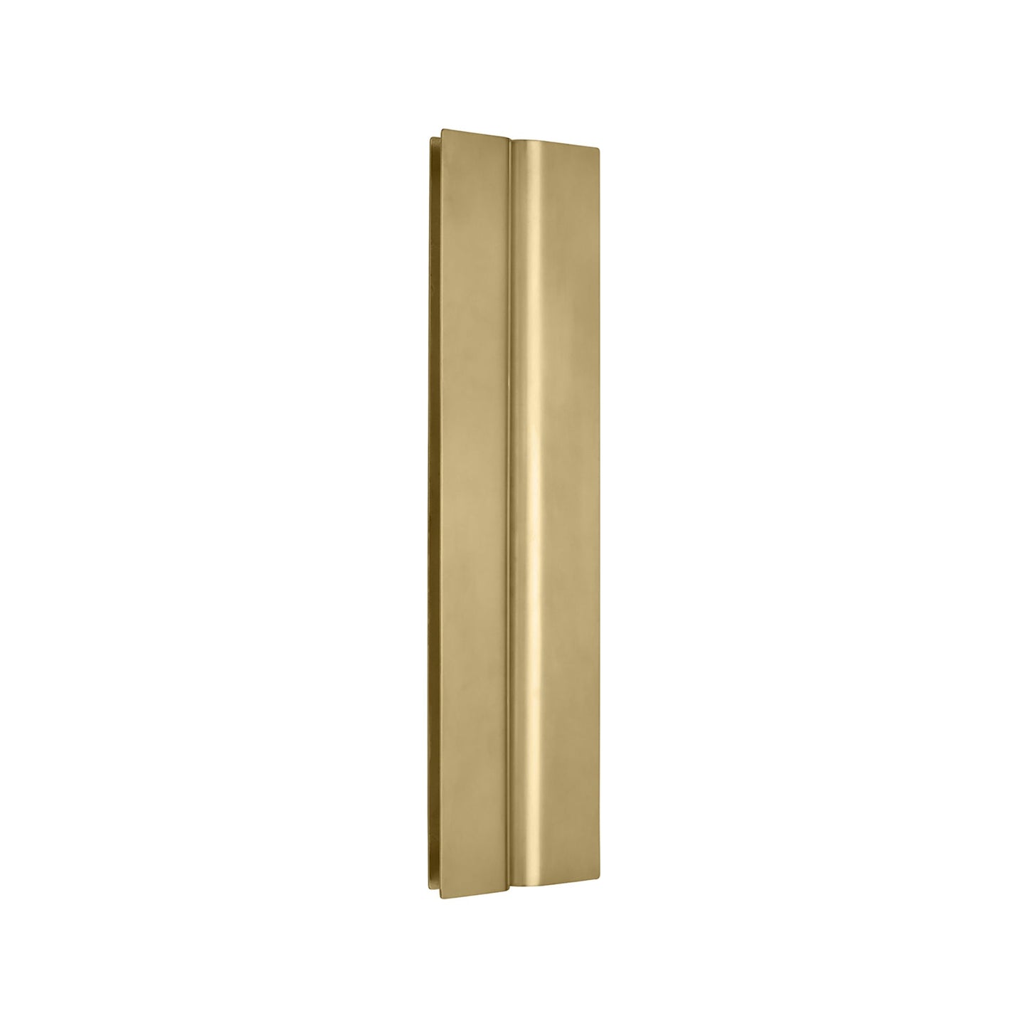 Cloak LED Bath Vanity Light in Hand-Rubbed Antique Brass (18-Inch).