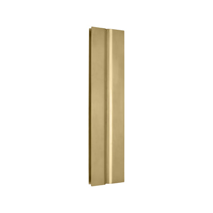 Cloak LED Bath Vanity Light in Hand-Rubbed Antique Brass (18-Inch).