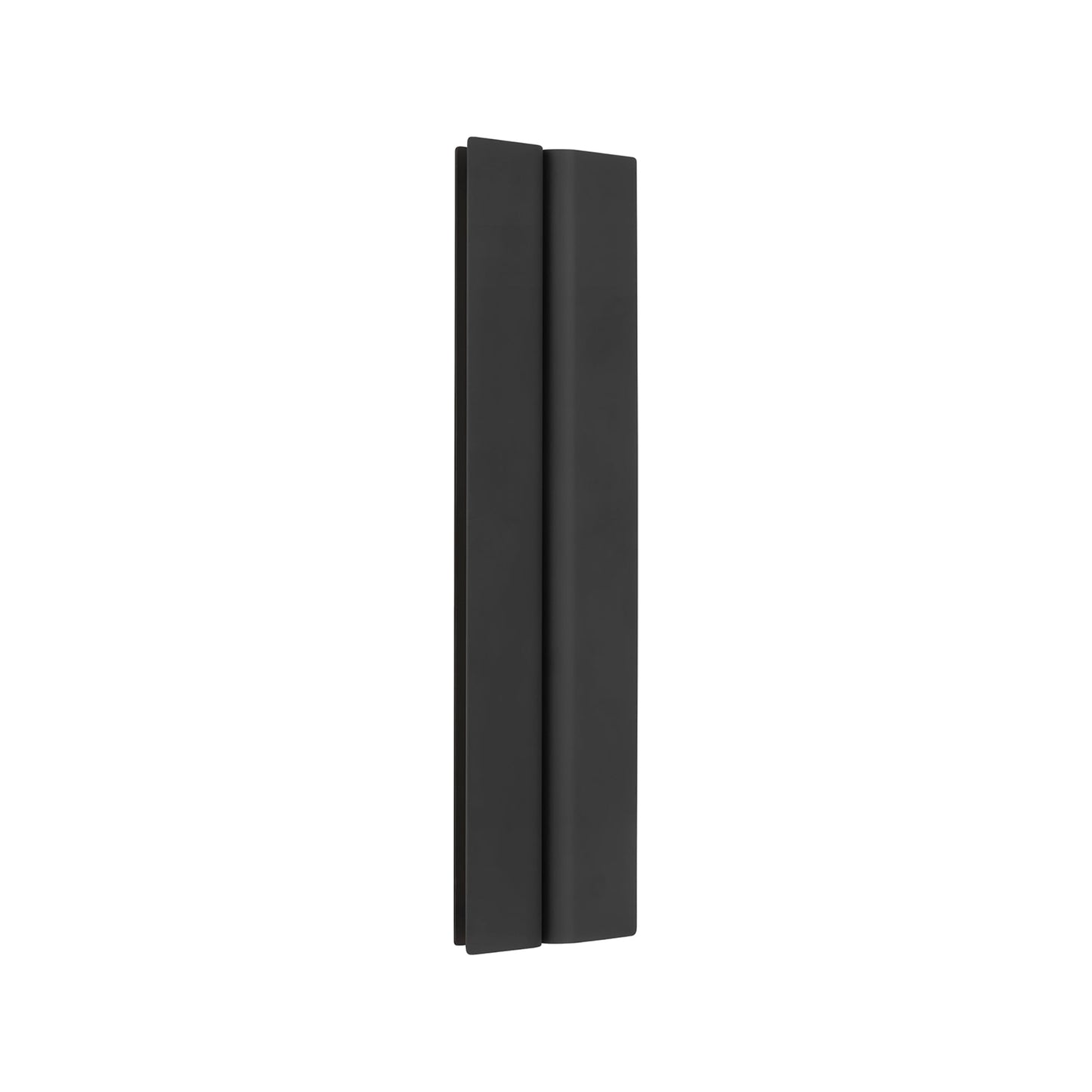 Cloak LED Bath Vanity Light in Nightshade Black (18-Inch).
