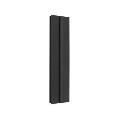 Cloak LED Bath Vanity Light in Nightshade Black (18-Inch).