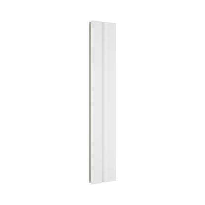 Cloak LED Bath Vanity Light in Matte White (24-Inch).