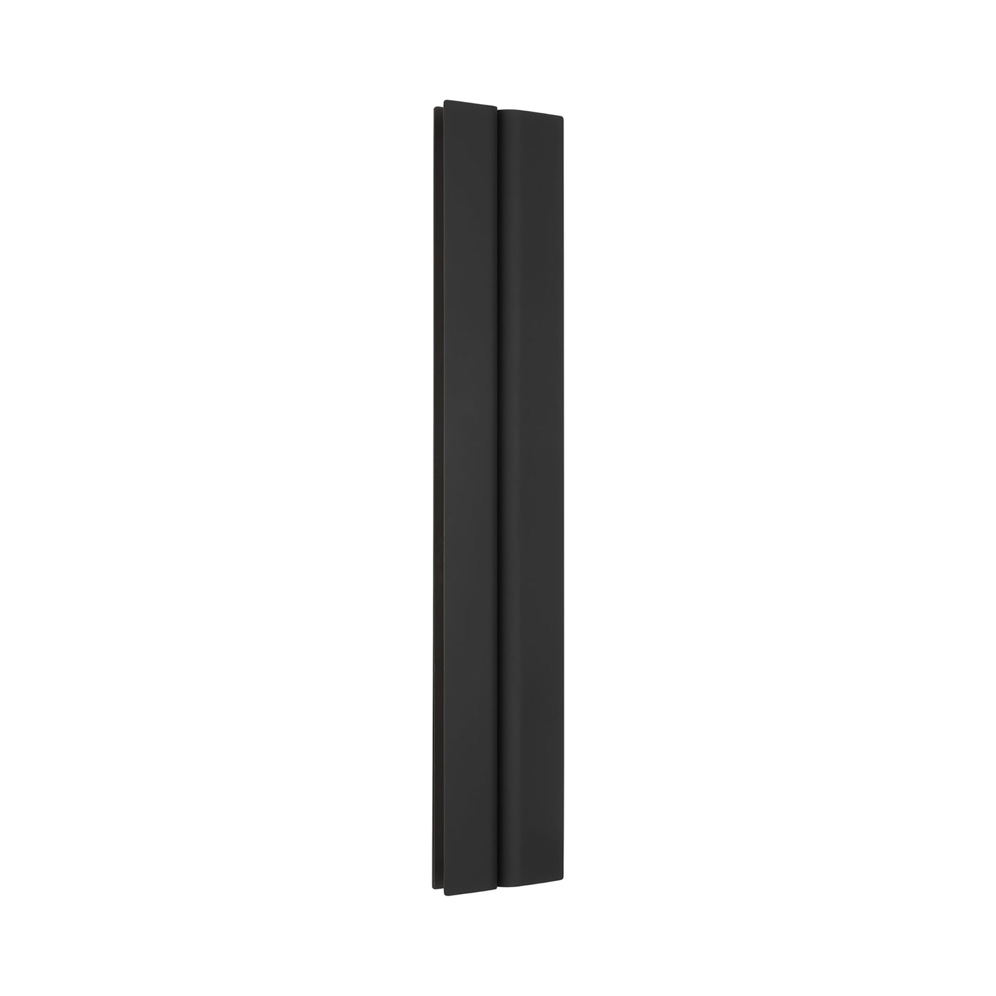 Cloak LED Bath Vanity Light in Nightshade Black (24-Inch).
