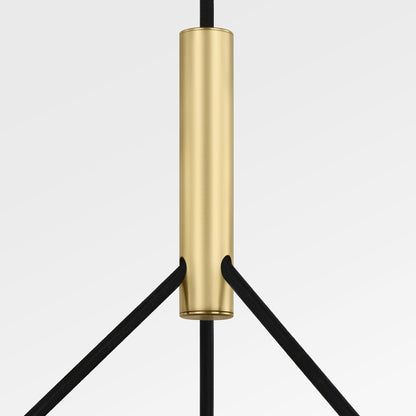 Cloak LED Chandelier in Detail.