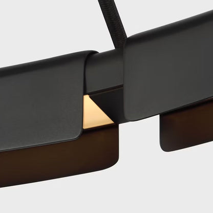 Cloak LED Chandelier in Detail.