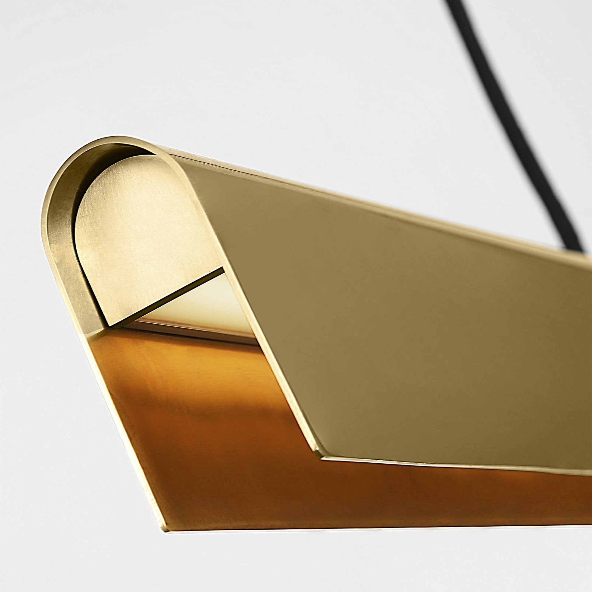 Cloak LED Linear Chandelier in Detail.