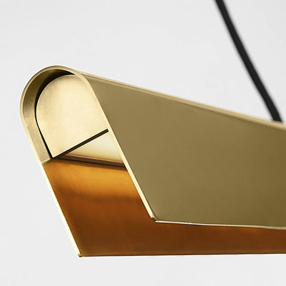 Cloak LED Linear Chandelier in Detail.